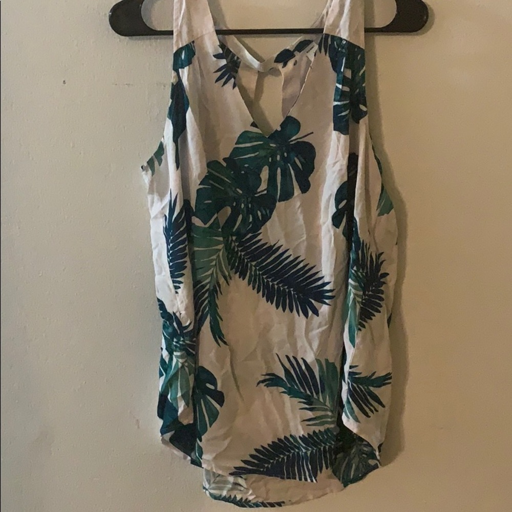 Tropical tank top